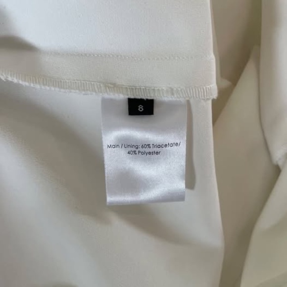 Alex Perry Valentine Dress - White - Sz AU8 - Picture 5 of 8